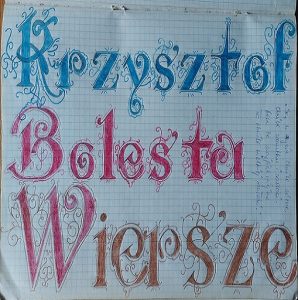 krzysztof bolesta wiersze